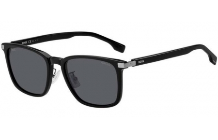 Sunglasses - BOSS Hugo Boss - BOSS 1406/F/SK - 807 (M9) BLACK // GREY POLARIZED