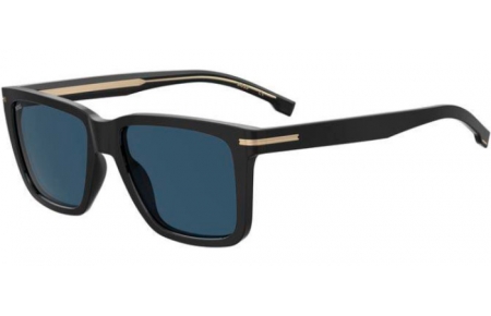 Sunglasses - BOSS Hugo Boss - BOSS 1598/S - 807 (KU) BLACK // BLUE GREY