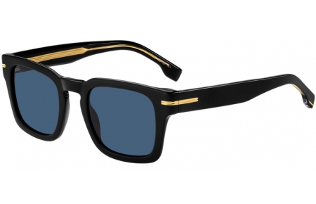 Sunglasses - BOSS Hugo Boss - BOSS 1625/S - 807 (KU) BLACK // BLUE GREY