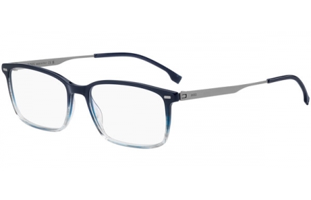 Lunettes de vue - BOSS Hugo Boss - BOSS 1643 - QEU BLUE HORN RUTHENIUM