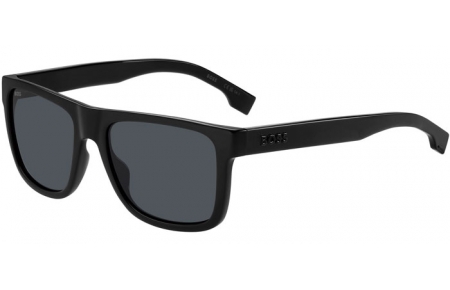 Lunettes de soleil - BOSS Hugo Boss - BOSS 1647/S - 807 (IR) BLACK // GREY BLUE