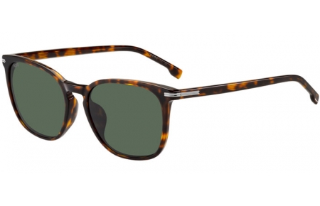 Lunettes de soleil - BOSS Hugo Boss - BOSS 1668/F/SK - 086 (QT) DARK HAVANA // GREEN