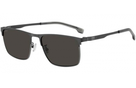 Gafas de Sol - BOSS Hugo Boss - BOSS 1837/G/S - SVK (IR) MATTE RUTHENIUM BLACK // GREY
