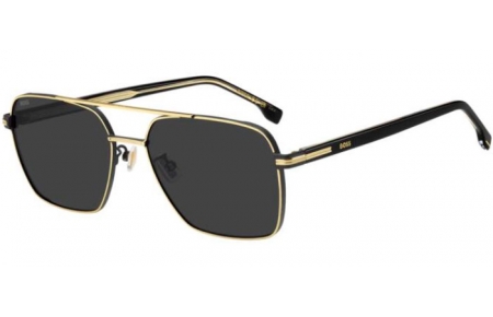 Sunglasses - BOSS Hugo Boss - BOSS 1846/G/S - 2M2 (IR) BLACK GOLD // GREY