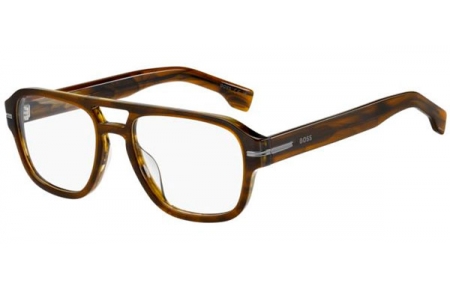 Lunettes de vue - BOSS Hugo Boss - BOSS 1854/G - EX4 BROWN HORN