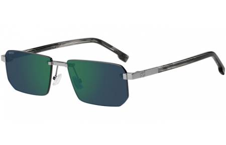 Gafas de Sol - BOSS Hugo Boss - BOSS 1918/S - 6LB (MT) RUTHENIUM // GREEN MIRROR