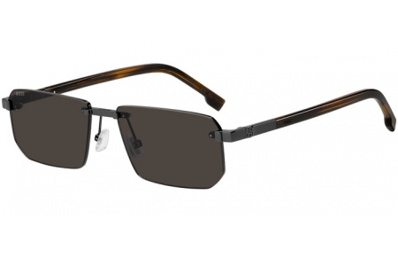 Gafas de Sol - BOSS Hugo Boss - BOSS 1918/S - V81 (IR) DARK RUTHENIUM BLACK // GREY