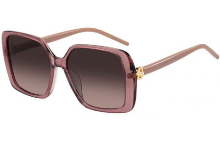 Lunettes de soleil - BOSS Hugo Boss - BOSS 1939/G/S - C19 (HA) BURGUNDY NUDE // BROWN GRADIENT