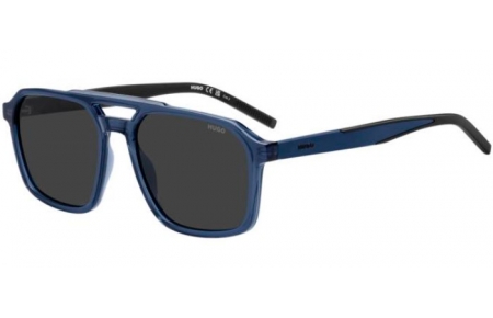 Sunglasses - HUGO Hugo Boss - HG 1335/S - PJP (IR) BLUE // GREY