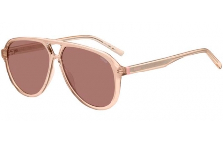 Sunglasses - HUGO Hugo Boss - HG 1362/S - FWM (4S) PINK // BURGUNDY