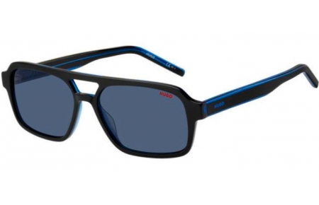 Gafas de Sol - HUGO Hugo Boss - HG 1241/S - D51 (KU) BLACK BLUE // BLUE GREY