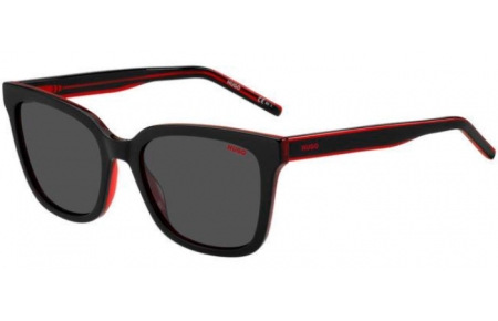 Lunettes de soleil - HUGO Hugo Boss - HG 1248/S - OIT (IR) BLACK RED // GREY