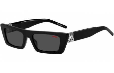 Sunglasses - HUGO Hugo Boss - HG 1256/S - 807 (IR) BLACK // GREY BLUE