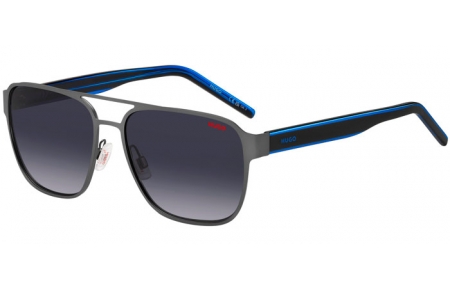 Sunglasses - HUGO Hugo Boss - HG 1298/S - D51 (9O) BLACK BLUE // DARK GREY GRADIENT