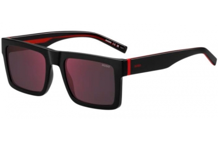Sunglasses - HUGO Hugo Boss - HG 1314/S - 807 (AO) BLACK // RED MIRROR