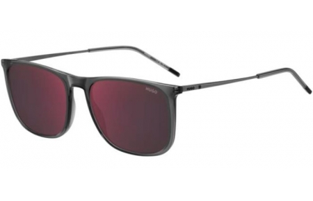 Sunglasses - HUGO Hugo Boss - HG 1319/S - HEK (AO) GREY DARK RUTHENIUM // RED MIRROR