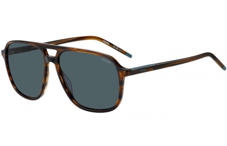 Gafas de Sol - HUGO Hugo Boss - HG 1398/S - EX4 (IR)  BROWN HORN // GREY