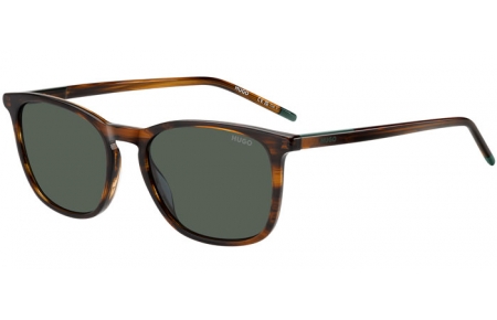 Gafas de Sol - HUGO Hugo Boss - HG 1399/S - EX4 (QT) BROWN HORN // GREEN