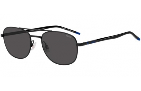 Lunettes de soleil - HUGO Hugo Boss - HG 1375/S - 003 (IR) MATTE BLACK // GREY