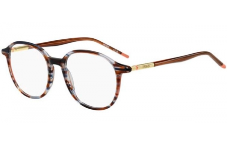 Lunettes de vue - HUGO Hugo Boss - HG 1380 - F9O BROWN STRIPED ORANGE