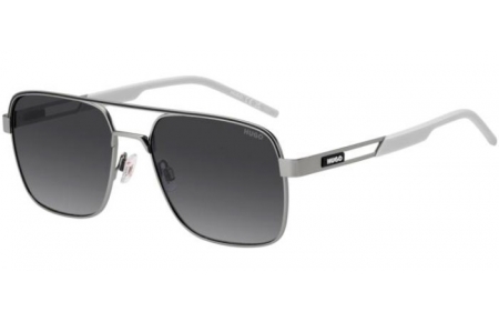 Sunglasses - HUGO Hugo Boss - HG 1384/S - R81 (9O) MATTE RUTHENIUM // DARK GREY GRADIENT