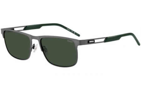 Gafas de Sol - HUGO Hugo Boss - HG 1385/S - R80 (QT) MATTE DARK RUTHENIUM // GREEN