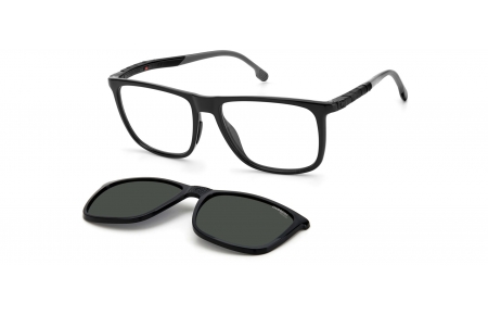Monturas - Carrera - HYPERFIT 16/CS - 807 (M9) BLACK // CLEAR + CLIP ON GREY POLARIZED