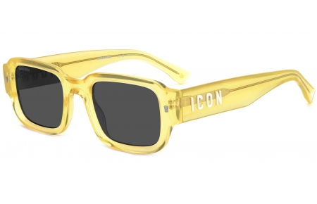 Gafas de Sol - Dsquared2 - ICON 0009/S - 40G (IR) YELLOW // GREY