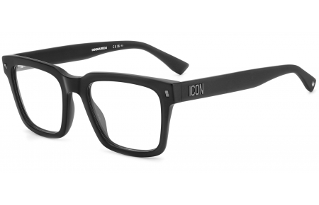 Monturas - Dsquared2 - ICON 0013 - 003 MATTE BLACK