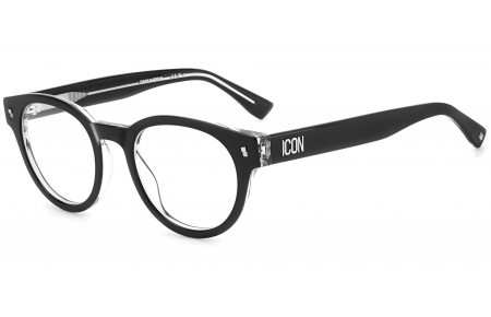 Monturas - Dsquared2 - ICON 0014 - 7C5 BLACK CRYSTAL