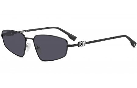 Gafas de Sol - Dsquared2 - ICON 0015/S - 807 (IR) BLACK // GREY BLUE