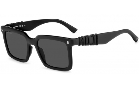 Gafas de Sol - Dsquared2 - ICON 0025/S - 003 (IR) MATTE BLACK // GREY