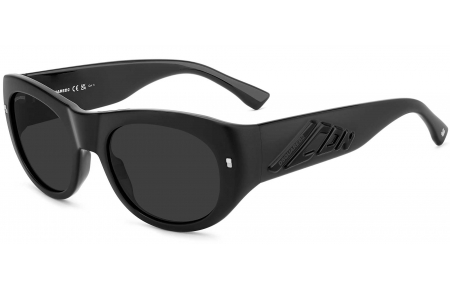 Gafas de Sol - Dsquared2 - ICON 0028/S - 003 (IR) MATTE BLACK // GREY