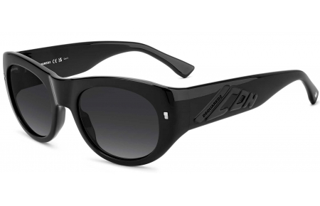 Gafas de Sol - Dsquared2 - ICON 0028/S - 807 (9O) BLACK // DARK GREY GRADIENT