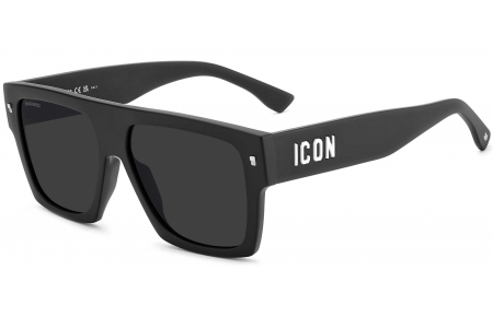 Gafas de Sol - Dsquared2 - ICON 0030/S - 003 (IR) MATTE BLACK // GREY