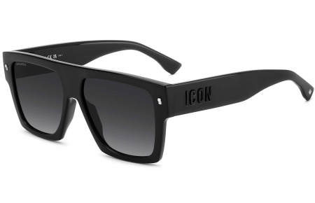 Gafas de Sol - Dsquared2 - ICON 0030/S - 807 (9O) BLACK // DARK GREY GRADIENT