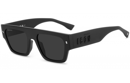 Gafas de Sol - Dsquared2 - ICON 0031/S - 003 (IR) MATTE BLACK // DARK GREY
