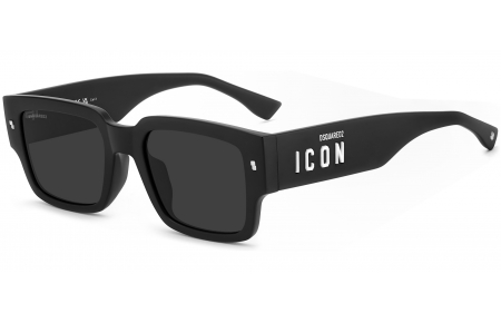 Gafas de Sol - Dsquared2 - ICON 0032/G/S - 003 (IR) MATTE BLACK // GREY