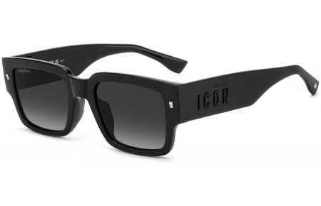 Gafas de Sol - Dsquared2 - ICON 0032/G/S - 807 (9O) BLACK // DARK GREY GRADIENT