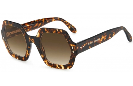Gafas de Sol - Isabel Marant - IM 0004/N/S - 086 (HA) DARK HAVANA // BROWN GRADIENT