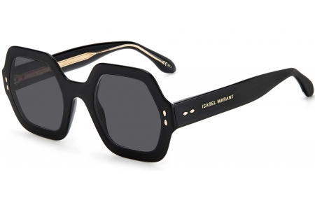 Gafas de Sol - Isabel Marant - IM 0004/N/S - 2M2 (IR) BLACK GOLD // GREY