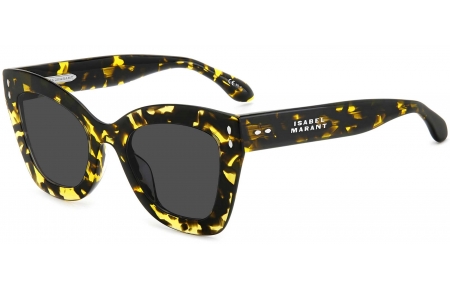 Gafas de Sol - Isabel Marant - IM 0050/G/S - SCL (IR) YELLOW HAVANA // GREY