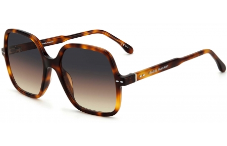 Gafas de Sol - Isabel Marant - IM 0077/G/S - 086 (PR) HAVANA // GREY BROWN GRADIENT