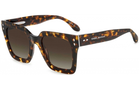 Gafas de Sol - Isabel Marant - IM 0104/S - 086 (HA) DARK HAVANA // BROWN GRADIENT