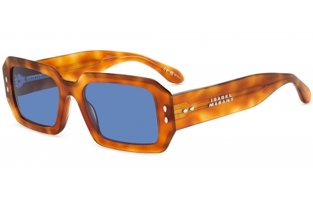 Gafas de Sol - Isabel Marant - IM 0144/S - WR9 (KU) BROWN HAVANA // BLUE GREY