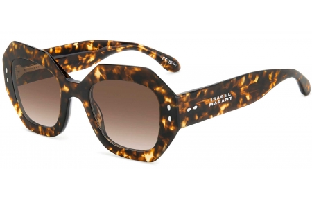 Gafas de Sol - Isabel Marant - IM 0173/S - 086 (HA) DARK HAVANA // BROWN GRADIENT