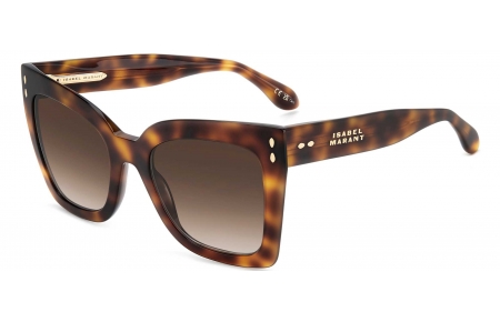 Gafas de Sol - Isabel Marant - IM 0188/S - WR9 (HA) BROWN HAVANA // BROWN GRADIENT