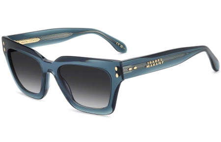 Gafas de Sol - Isabel Marant - IM 0251/S - ZI9 (9O) TEAL // DARK GREY GRADIENT