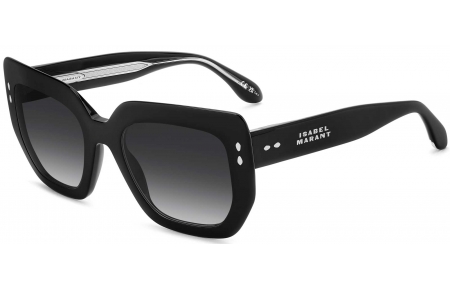 Gafas de Sol - Isabel Marant - IM 0252/S - 807 (9O) BLACK // DARK GREY GRADIENT