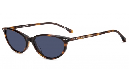 Gafas de Sol - Isabel Marant - IM 0275/S - 086 (KU) DARK HAVANA // BLUE GREY